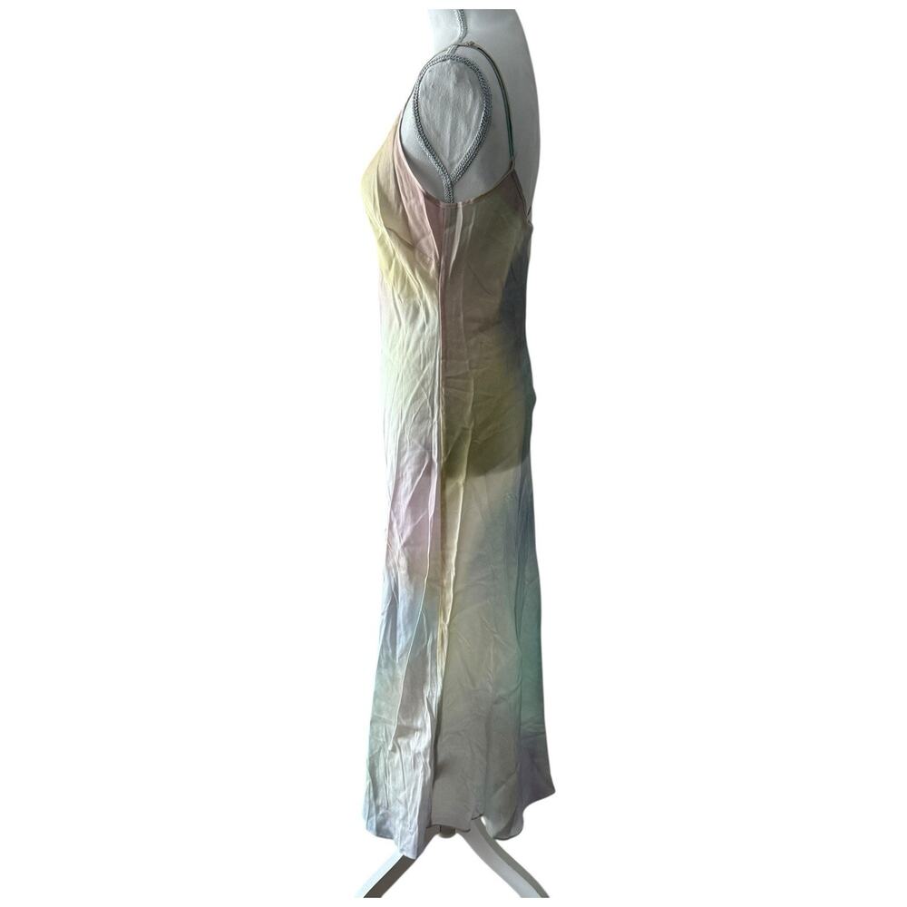 Untitled in Motion Down Multicolor Sleeveless Midi Slip Dress Size M - Picture 6 of 14